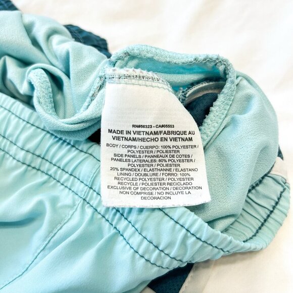 Nike Dri-FIT Tempo Running Shorts Women’s Small Teal Aqua Blue Activewear - Picture 4 of 7